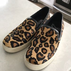 Sam Edelman Leopard Flats, 8.5
